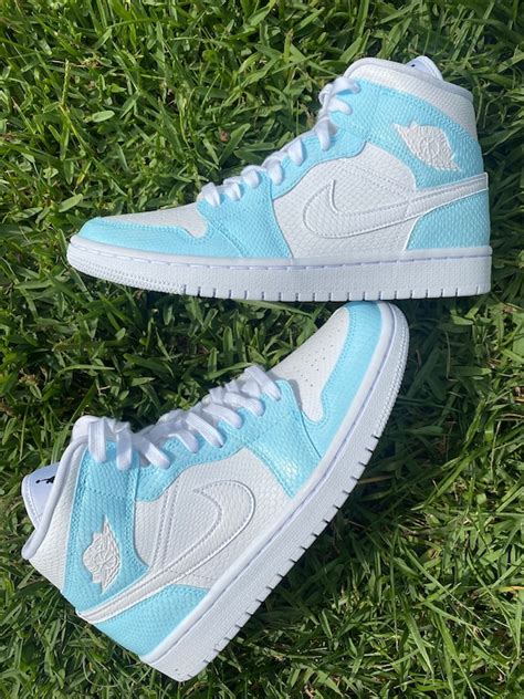 nike air jordans kids blue|jordan 1 retro baby blue.